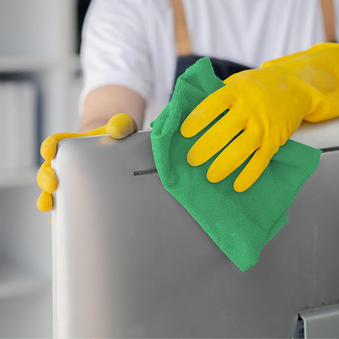 Pack 100) 12 12 Inches, Avalon Towels Microfiber Cleaning Cloths (Value of - Size x Highly Absorbent Cleaning Rags