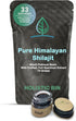 Holistic Bin Shilajit Resin - Himalayan Fulvic & Trace Black Platinum Extract, 10g with Serving Spoon