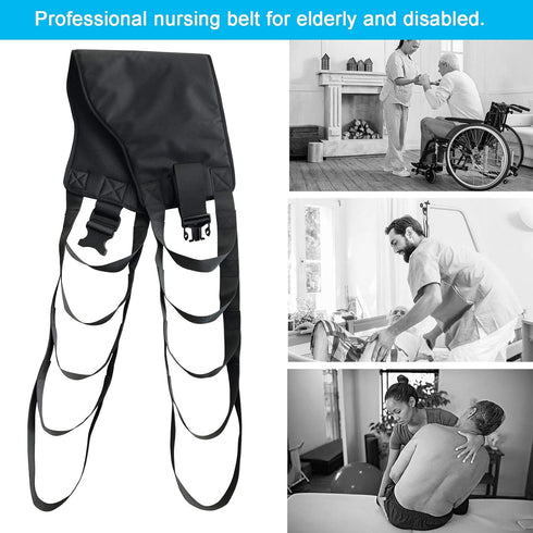 Jeelathy 400lb Transfer Belt Sit To Stand Lift Sling for Elderly Disabled & Bedridden Patients, Medical Nursing Stand