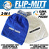 Flipper FLIP-MITT 2 in 1 Dual-Sided Terry Cloth and Microfiber Cleaning Mitt - 2 Pack