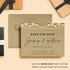 A7 Blank Grocer Brown Kraft Note Cards & Envelopes – Heavy Flat Cards for Wedding and Birthday Invitations (25 per Pack)