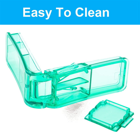 2PCS Pill Cutter - Professional Pill Splitter for Cutting Small or Large Pills in Half