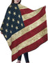 Vintage American Flag Hair Cutting Barber Cape - Hair Salon and Dyeing Styling Cloth for Women/Men