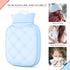 Redify Small Hot Water Bottle Bag for Hot & Cold Compress with Cover,Microwave Heating Soft Environment-Friendly