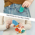 HRX Package Little Daily Pill Box Case AM PM for 7 Days, Cute Drug Organizer Container for Small Pocket Purse Pills