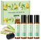 ZKONLY Citronella Oil Roll On for Camping Travel, 4 PCS X 0.34 fl