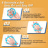 Hand Grip Strengthener, Finger Exerciser, Grip Strength Trainer (6 PCS) for Forearm Workout and Wrist Pain Relief