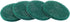 8Pcs Scrub Pads: Round Scrubber Scouring Pads for Home Kitchen House Cleaning, Green