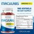 Eye Vitamins - AREDS 2 Formula with Lutein & Zeaxanthin for Macular Health - Vision Supplements for Adults, 180 Softgels