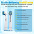 8 Pcs Replacement Toothbrush Heads, Compatible with Oral B Braun Electric Toothbrush Models