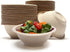 Disposable Paper Bowls, 100pack 8oz Compostable Paper Bowls for Condiments, Ice Cream, Dessert