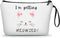 SEAMOON Bride to Be Gifts, Makeup Bags Travel Pouch, Bridal Gifts for Bachelorette Party