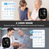 Blood Pressure Monitors for Home Use, Extra Large Blood Pressure Cuff, 6 in Large LED Backlit Display, USB Cable &