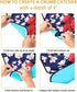 Pafusen Adult Bibs for Men - Waterproof Clothing Protector for Adults - Reusable Large Feeding Bibs for Men with Crumb