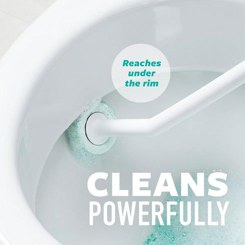 Scotch-Brite Scrub & Drop Toilet Cleaning System Refills, Dissolvable Toilet Bowl Cleaner Pad Tablets (6 Refills)