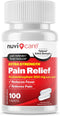 Extra Strength Pain Relief Acetaminophen, 500mg, 100 Tablets