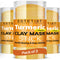 Turmeric Vitamin C Clay Face Mask Stick Set, Deep Pore Cleanser for Dark Spots and Oil Control, Gift Pack of 3