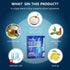 Mr.Whitener 14 7 Packs, Teeth Whitening Strips, Premium Tooth Whitening Kits: Strips Dentist-Approved, Peroxide-Free