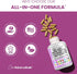 Hair Skin and Nails Vitamins - Collagen Pills 1000mg, Biotin 10000mcg, Keratin 2500mg, DHT Blocker, 90 Count
