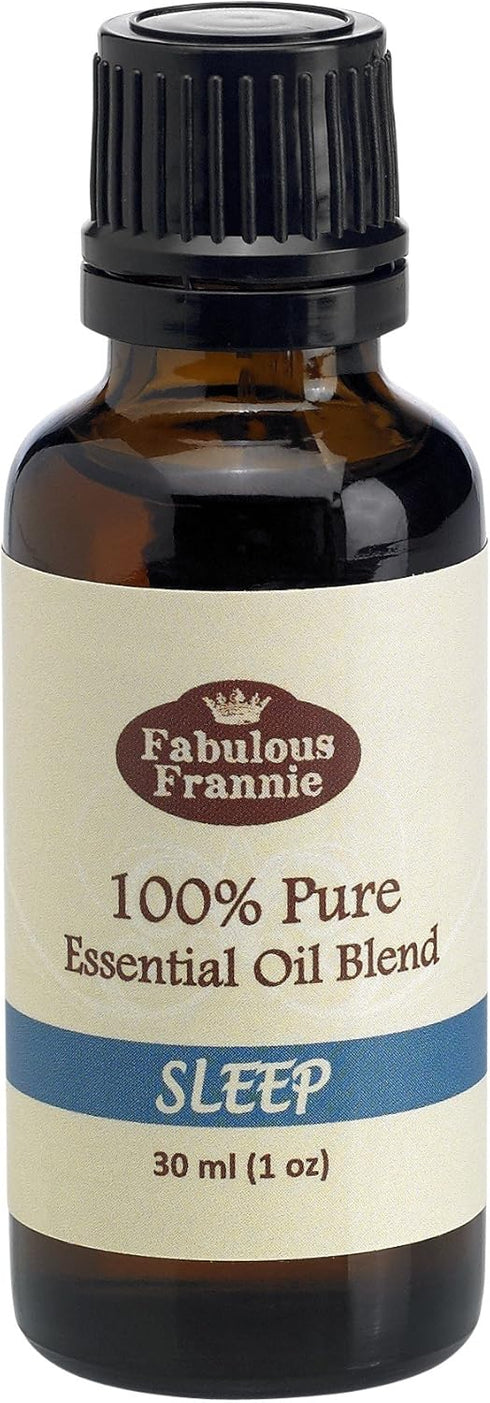 Fabulous Frannie Sleep Pure Essential Oil Blend, 30ml, Chamomile, Marjoram, Lavender