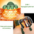 seektik 2026 4D Premium Back and Neck Massager with Heat, Simulated Human Hand Design Shoulder Massage Kneading