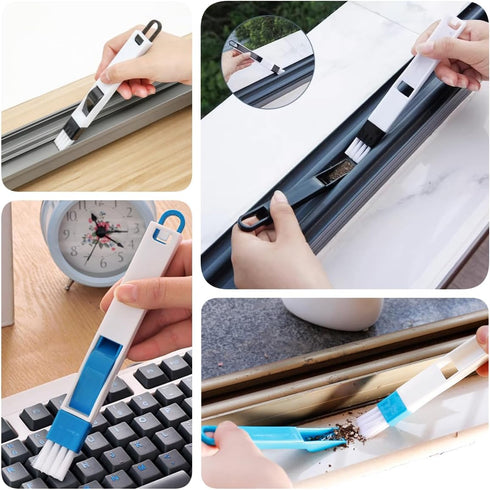 KZOZVAEB 15Pcs Set, (1 Set) Crevice Cleaning Brush Hard Bristle Scrub Brushes Tools for Deep Cleaning Gap,Window Groove