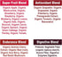 Peak Performance Organic Reds Superfood Powder, Best Tasting Organic Red Juice Super Food with 25+ All Natural