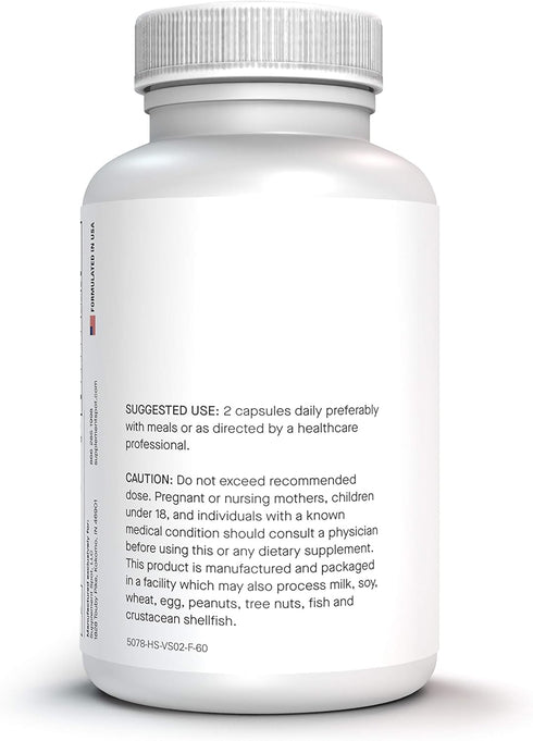 Eye Essentials Eye Supplements for Adults - Vitamins & Multi Minerals with Vitamin A, Bilberry Extract, Zinc for Eye