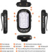 Dual Channel TENS EMS Unit, Rechargeable Electric Pulse Massager for Pain Relief, 24 Modes, 36 Levels Intensity