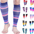 Doc Miller Compression Calf Sleeve for Men & Women - 20-30 mmHg Graduated Support, Knee High, Running, Shin Support,