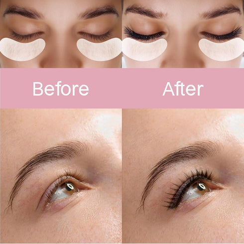 Vaincre 120 Pairs Hydrogel Eye Patches, Gel Eye Pads for Lash Extensions, Beauty Tools