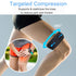 Adjustable IT Band Strap, Iliotibial Band Syndrome Brace, Knee Support Strap for Running, Cycling, 2 Pack