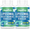 Liposomal Nicotinamide Riboside Supplement 2000 mg with TMG, Pterostilbene for Cellular Energy, 120 Softgels