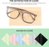 vonper 18 Pack (7" 6") Microfiber Cleaning Cloths x Multicolor Glasses Cleaning Cloth for Eyeglasses, Camera Lens, Cell