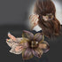 Womens Hair Barrettes - Copper Wire Bride Hair Clips, Butterfly Wedding Head Piece, 2 Pack