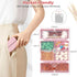 Zentiky Small Daily Pill Organizer with Labels, Medicine Pill Organizer Fit with Your Purse or Pocket for Travel