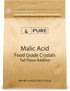 PURE ORIGINAL INGREDIENTS Malic Acid (4 oz) - Food Grade Crystals with Tart Flavor