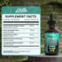 Clean Nutraceuticals Sea Moss Liquid Drops with Black Seed Oil, Ashwagandha, Burdock Root & Bladderwrack - Organic