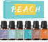 AmaKane Beach Fragrance Oil Set, Summer Essential Oils for Diffuser for Home,