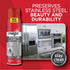 Magic Stainless Steel Cleaner Aerosol, 17 Ounce (2 Pack), Removes Fingerprints, Water Marks, Grease from Appliances