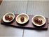 Raj Disposable Palm Leaf Bowls (25 Count, 4" Bowls), Strong Compostable Party Bowls for Lunch, Dinner, Birthday, Camping
