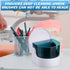 Sonic Cordless Denture Cleaner - Portable Battery Vibrating Machine for Jewellery, Coins & Dentures