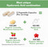 Natural Hyaluronic Acid Supplement, 5X Stronger Hydration Pills from Pure Tremella Mushroom with Vitamin C & Hibiscus