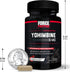 Force Factor Yohimbine Supplement for Men, 6mg Yohimbe Bark Extract for Enhanced Performance, 30 Capsules