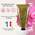 Panier des Sens Hand Cream for Dry Cracked Hands - Rose Geranium Lotion with Olive & Almond Oil, 2.5 fl oz