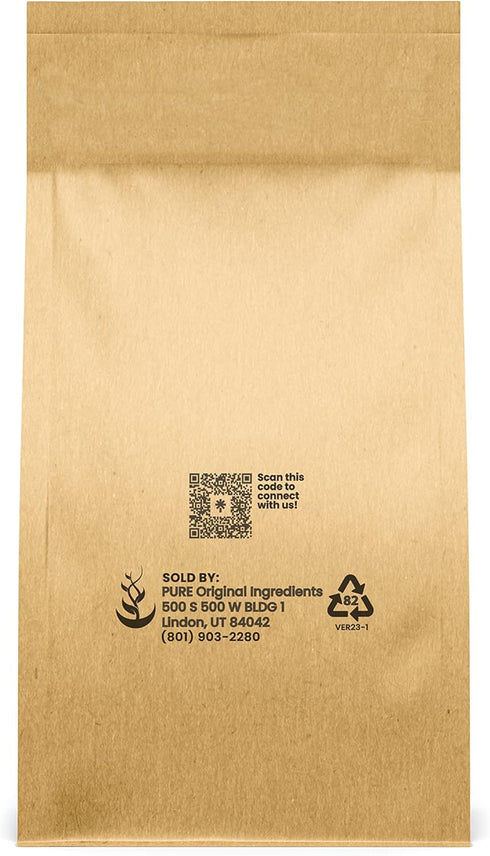 Pure Original Ingredients Epsom Salt (2 lb) Pure Magnesium Sulfate, Food Grade, Soaking Solution.