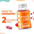 Vitamatic Magnesium Citrate Gummies 600mg - 60 Vegan Gummies - Promotes Healthy Relaxation, Muscle, Bone Support