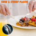 360 Count Heavy Duty Plastic Silverware - 120 Forks, 120 Spoons, 120 Knives, BPA Free Disposable Cutlery Set