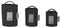 MDF Instruments Black Latex-Free Thigh Replacement Blood Pressure Monitor Cuff D-Ring - Single Tube (MDF2090471D-11)