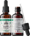 Organic Buchu Tincture 2 oz, Non-GMO Dried Leaf Health Supplement in Cold-Pressed Vegetable Glycerin, 670 mg